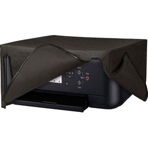 kwmobile hoes geschikt voor Canon Pixma TS5150 / 5151 / MG 2555 - Beschermhoes voor printer - Stofhoes in donkergrijs