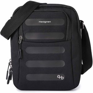 Hedgren Schoudertas Relax Vertical Crossover + RFID Black Zwart