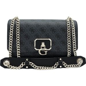 Guess Alisa Convertible Xbody Flap Dames Tas - Antraciet