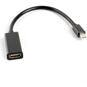 Lanberg - Lanberg mini Displayport male naar HDMI female verloopkabel 20 cm