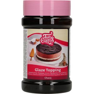 FunCakes Glaze Topping - Koude Gelei voor Bavarois, Taarten en Desserts - Choco - 375g