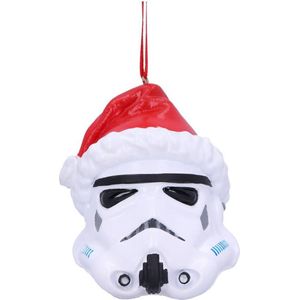Nemesis Now - Star Wars - Stormtrooper met Kerstmuts - Hangend Ornament - Kerstbal - 8.3cm