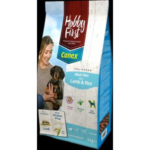 Hobby First Canex Adult Lamb & Rice Mini 3 kg - Hond