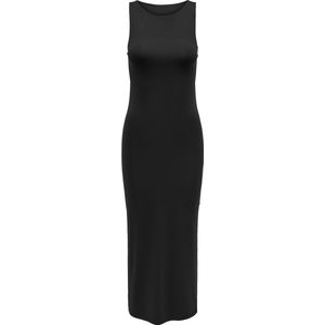 ONLY ONLEA S/L LONG SLIT DRESS JRS Dames Jurk - Maat S