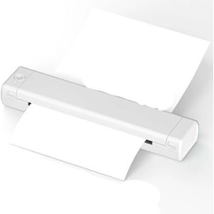 Tattoo Stencil Printer - Tattoo printer - Thermische printer - thermal printer - Wit - Incl. 5x tattoo papier + opbergzak