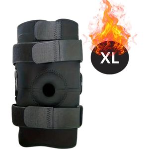 Nivard Kniebrace - Sportbrace Knie - Knee Sleeves - Knee Sleeves Powerlifting - Compressie Knie Brace - Knee Wraps - Knee Support - Dames - Heren - Stabiel - Maat XL