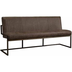 Eetkamerbank Ferro 205 cm - Donker bruin | Tower Living