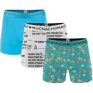 Muchachomalo - MuchachoMalo - 3-pack Take Care Of Boxershorts - S - Multicolor - S