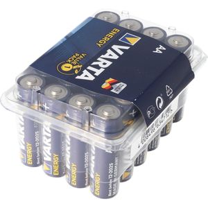 Varta AA Mignon batterij industrieel incl. Gratis opbergdoos