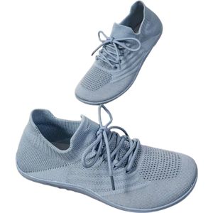 Livano Barefoot Schoenen - Waterschoenen - Aquashoes - Afzwemschoenen - Zwemles - Dames & Heren - Fitness - Sportschoenen - Lichtblauw - Maat 39.5
