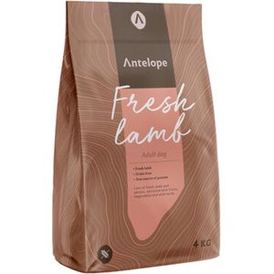 Antelope Fresh Adult - Hondenvoer - Lam - 3 x 4 kg