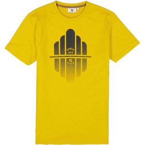 GARCIA Heren T-shirt Geel - Maat XXL