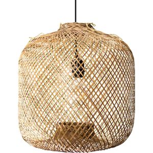 Groenovatie Bamboe Hanglamp - Handgemaakt - Naturel - Ø40 cm