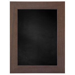 Zwart Schoolbord met Houten Lijst - Koloniaal - 37 x 47 cm - Lijstbreedte: 39 mm - Breed