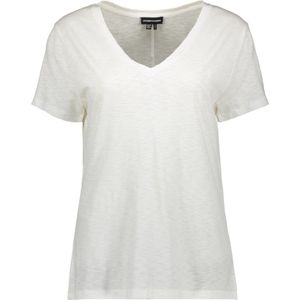 Superdry STUDIOS SLUB EMB VEE TEE Dames T-shirt - Maat XL