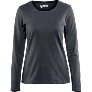 Blaklader Dames T-shirt met lange mouw 3301-1032 - Donkergrijs - S