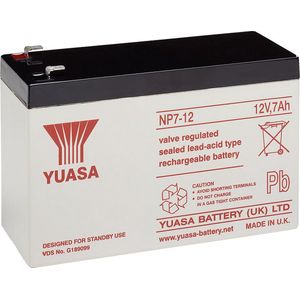 Yuasa Loodaccu 12 V, 7,0 Ah (NP7-12)