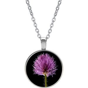 Ketting Glas - Bloem