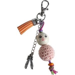 2 Love it Gelukspop Ballerina - Sleutelhanger - Tashanger