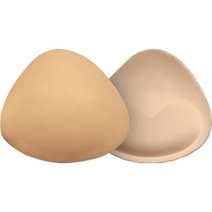Bye Bra Zelfklevende Bh-Pads, Bh-Vullingen, Push-Up-Pads Voor Bikini, Naadloos, Beige, Één Maat
