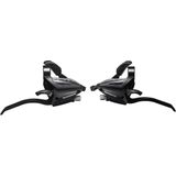 Shimano Rem-schakelverstellerset St-ef500 3x8s 4-vingers V-brake