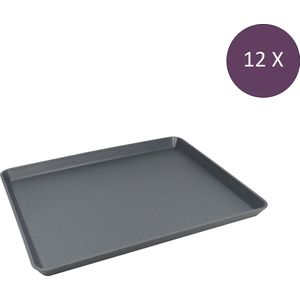 Serveerbord, Serveerschaal - Set van 12, Herbruikbaar - Tray 230M - Koziol Move | Bio-Circulair