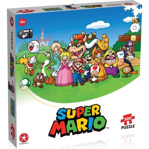 Nintendo - Super Mario en vrienden puzzel 500 stuks