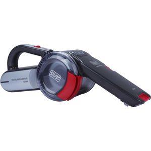 Autostofzuiger Dustbuster Pivot met borstelopzetstuk, spleetzuigmond, flexibele zuigslang en opbergnet - Black & Decker PV1200AV-XJ