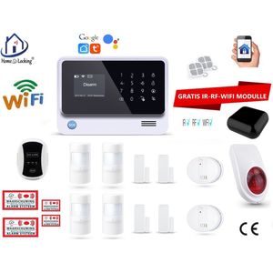 Home-Locking draadloos smart alarmsysteem wifi,gprs,sms set 11 AC05