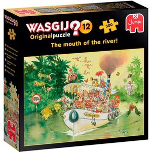 Wasgij Original 12 - The Mouth Of The River - Puzzel - 500 stukjes