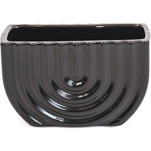 Housevitamin Regenboog Pot-Zwart- 17x8x10