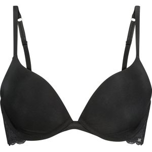 Hunkemöller Dames Lingerie Voorgevormde push-up beugel bh Angie - Zwart - maat C90