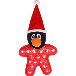 Flamingo Dylo - Speelgoed Honden - Kerst Hs Dylo Pinguin Zwart 19x11,5x37cm - 1st