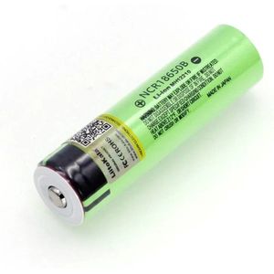 DrPhone PowerGuard - NCR18650B Li-ion Batterij - 3400mAh - 3.7V - Veelzijdig Gebruik - Duurzaam - Veilig & Betrouwbaar - Plathoofd - Oplaadbaar