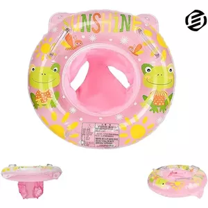 Opblaasbare Babyzwemring Met Zitje – 52 Cm – Dubbele Veiligheidskamers – Geschikt Voor 3-7 Maanden (12-24 Lbs)
