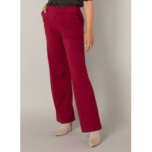 YEST Paloma Essential 32 inch Bottoms - Dark Red - maat 38