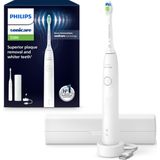 Philips Sonicare 5300 Series - Elektrische Tandenborstel - Wit - Reisetui - Wittere tanden - HX7108/