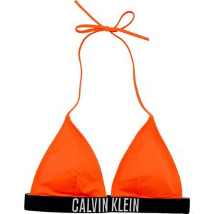 Calvin Klein Triangle Bikini Dames - Bright Vermillion - Maat XL