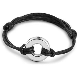 Assieraden Specialist - As armband Verstelbaar - Cirkel Van Leven - Crematie Armband - Zilver