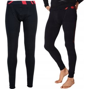 Henderson - Thermisch broek Heren - Maat XXL - Warmte/isolatie - Sportwear - Fietsbroek - Thermo onderbroek - Zwart