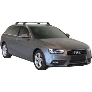 Audi A4 S4 RS4 Avant Estate Premium Dakdrager Zwart 2015 - heden Whispbar Auto Exterieur Accessoires