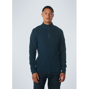 No Excess Mannen Klassieke Pullover Petrol S