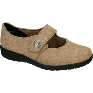 Solidus -Dames -  beige - pantoffels - maat 40