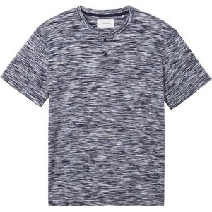 Tom Tailor T-shirt T Shirt Met Knoop 1041832xx10 35581 Mannen Maat - L