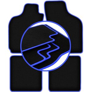 CARLUX-BLUE automatten voor: Fiat Siena sedan (1996-2006)