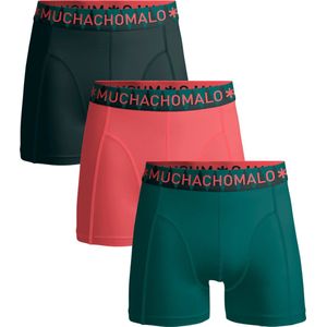 Muchachomalo Boxershorts Jongens 3 Pack - Normale Lengte - 104 - 95% Katoen - Onderbroek met Zachte Elastische Tailleband