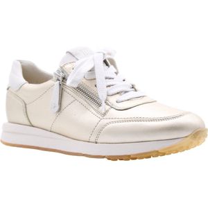 Paul Green 4085 Lage sneakers - Leren Sneaker - Dames - Goud - Maat 37