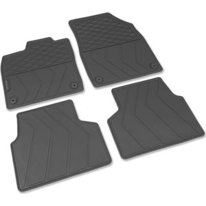 Rubber Automatten geschikt voor Volkswagen ID.3 - Bouwjaar: 2020 - heden - Originele pasvorm - 4-delig