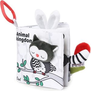 Baby stoffen boek, stoffen prentenboek met oceaandieren, vroege ontwikkeling baby stoffen boeken, cognitie leren speelgoed, baby geschenken