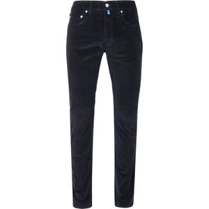 Pierre Cardin - Lyon Voyage Corduroy Broek Donkerblauw - Modern-fit - Broek Heren maat W 31 - L 34